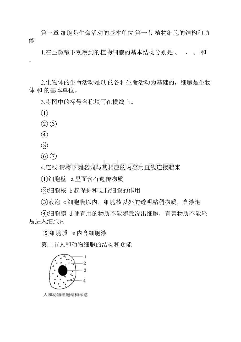 生物七年级上册知识点苏教版.docx_第3页