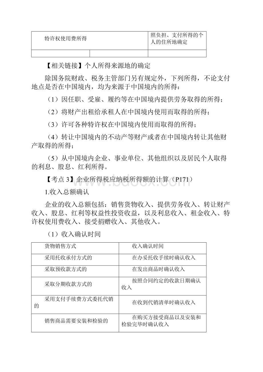 《经济法基础》知识点 第五章 企业所得税和个人所得税.docx_第3页