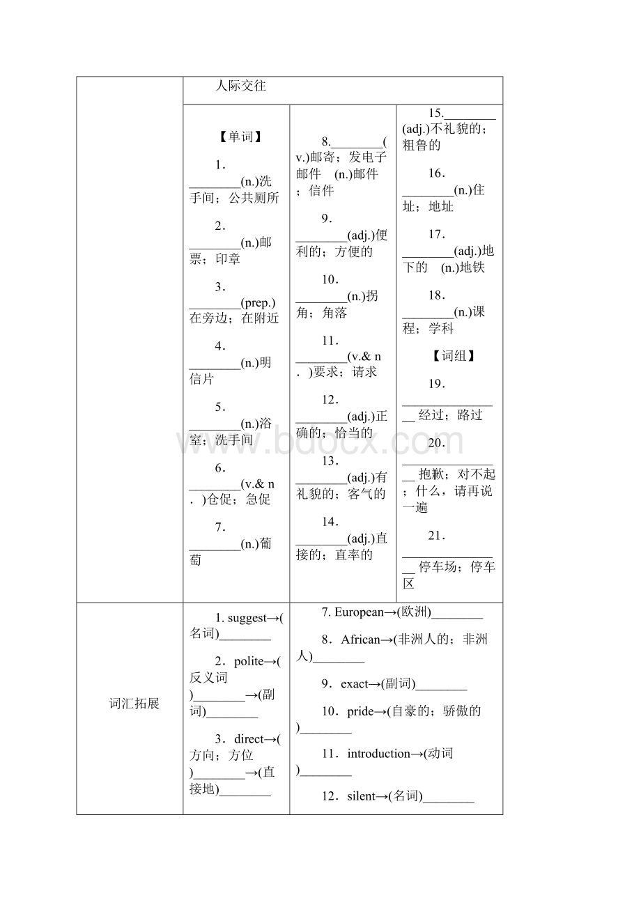 教材同步复习第十六课时 九年级Units 34.docx_第2页