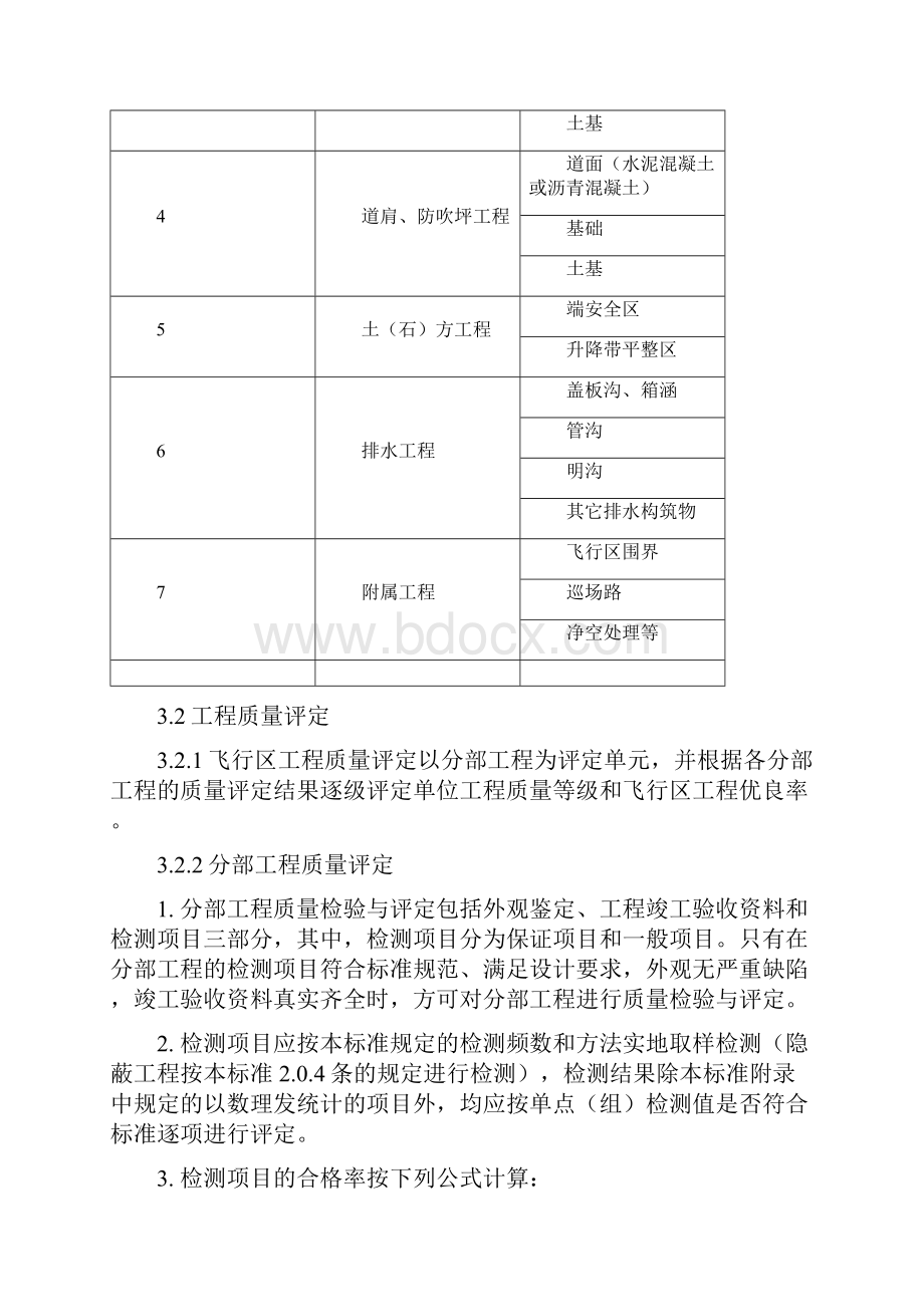 飞行区工程竣工验收质量检验评定标准.docx_第3页