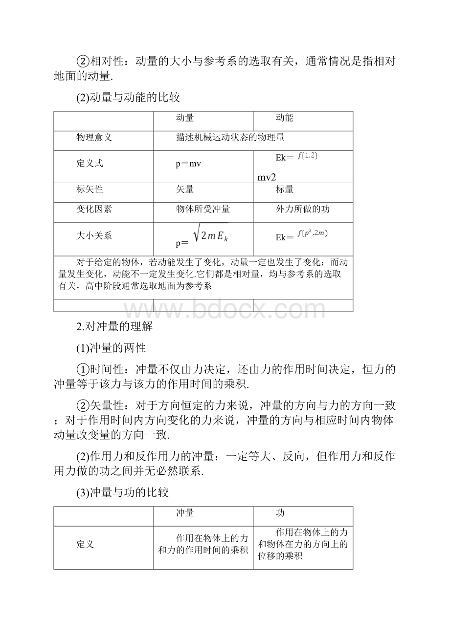 届高考物理第六章《动量 动量守恒定律》第1讲动量定理及应用.docx_第3页