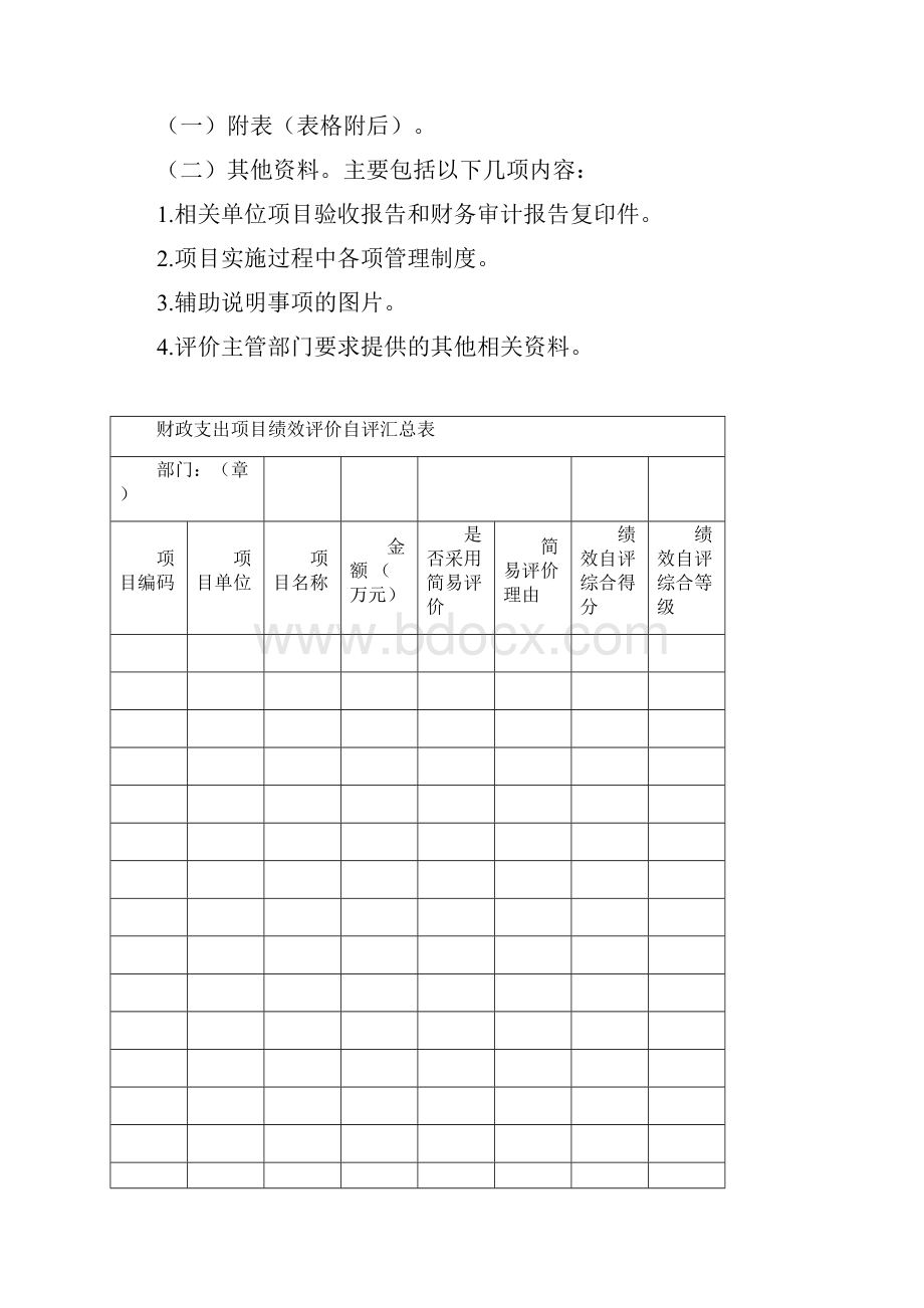 财政支出项目绩效评价自评报告范本.docx_第3页