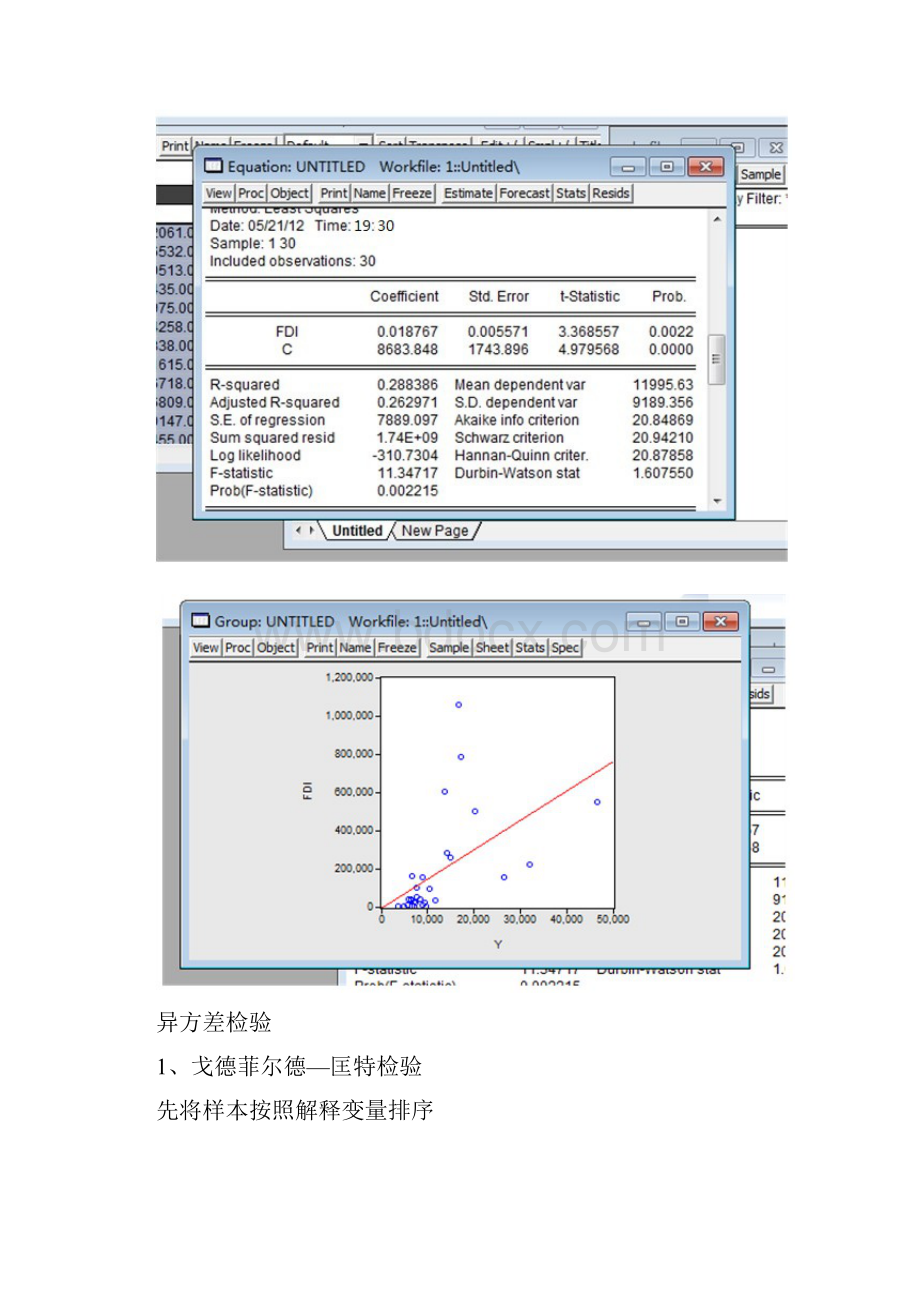 计量经济学异方差检验并消除异方差.docx_第3页