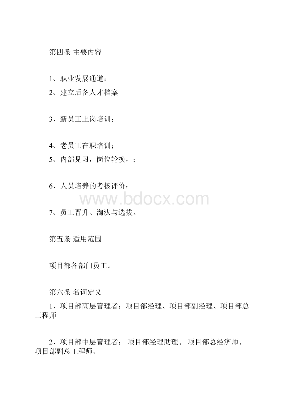 项目部人才梯队培养计划规划方案规划方案docx.docx_第2页