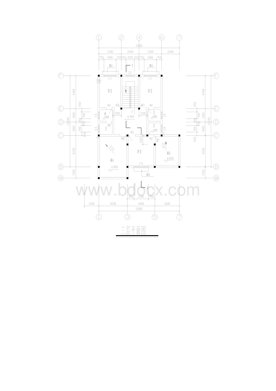 完整土建造价员实务考试题及答案含案例首页空白第二页开始.docx_第3页