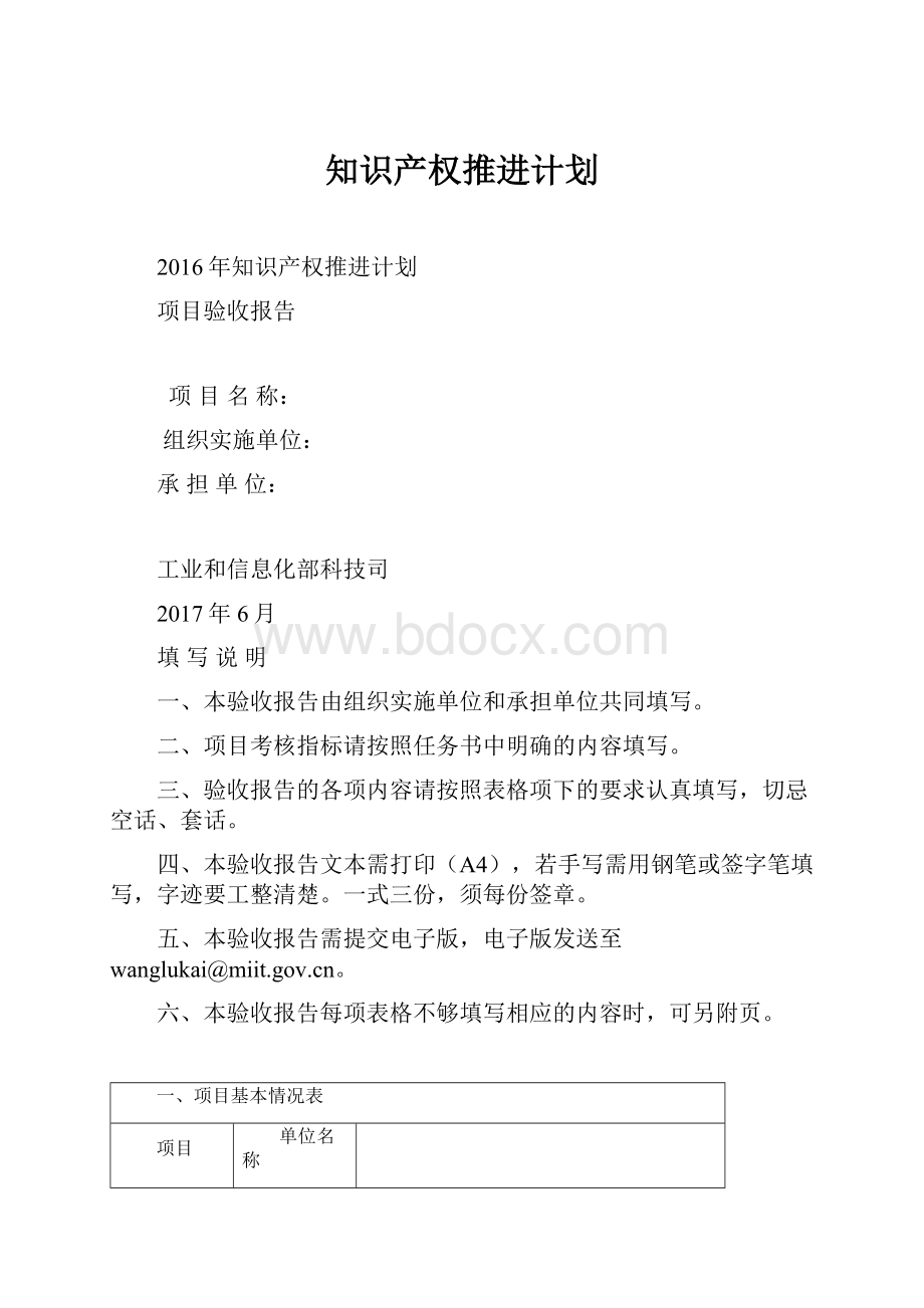 知识产权推进计划.docx_第1页