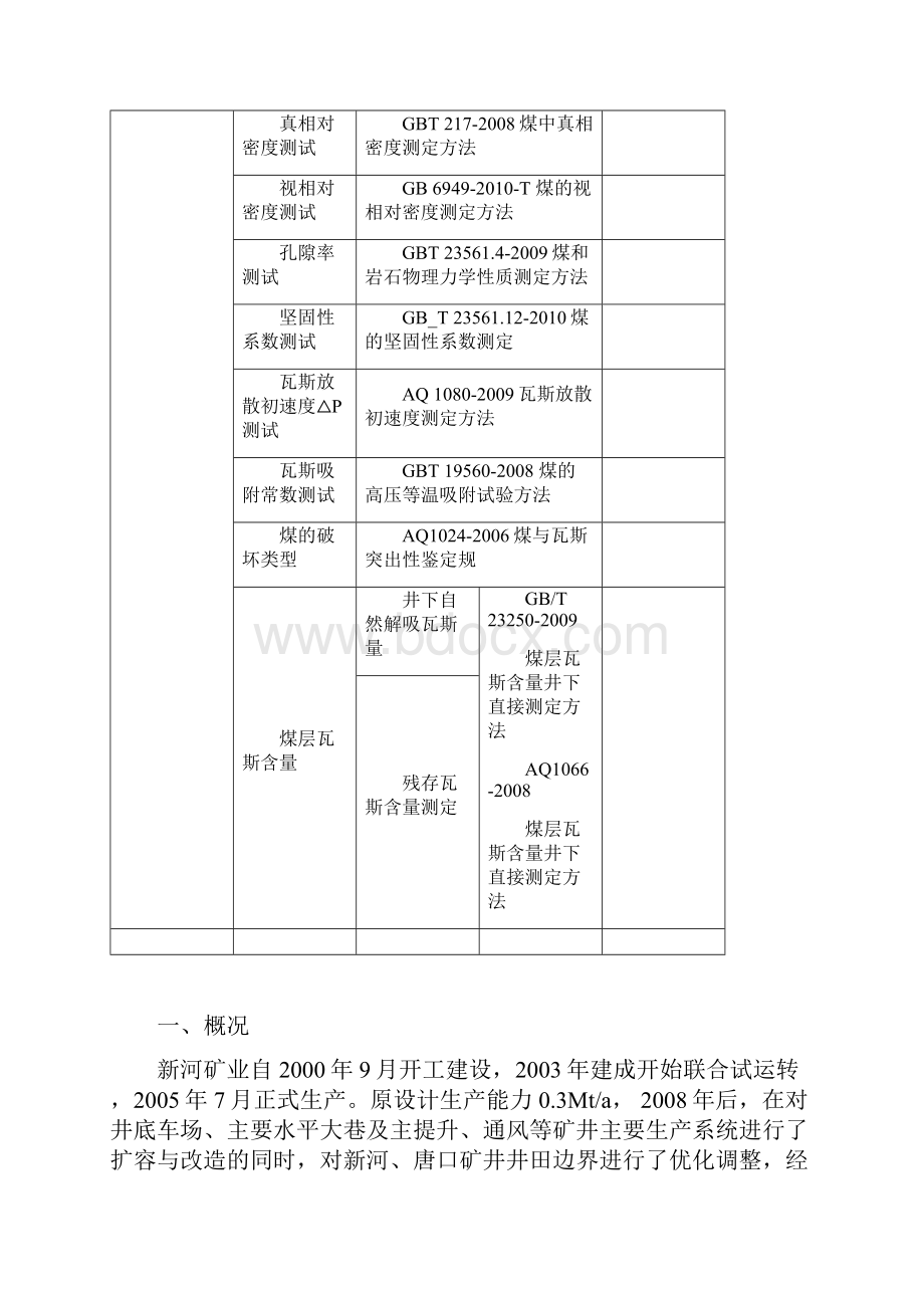 煤层瓦斯参数测定设计说明.docx_第2页