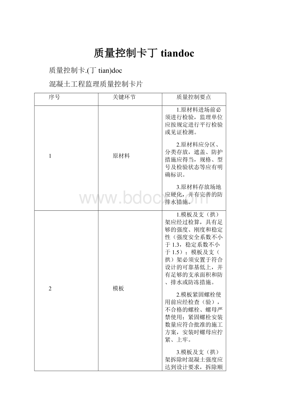 质量控制卡丁tiandoc.docx