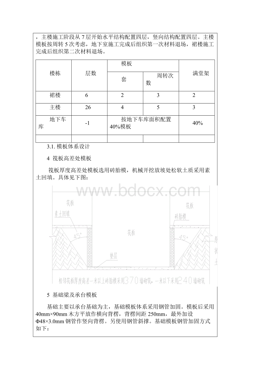 模板施工方案技术交底.docx_第2页