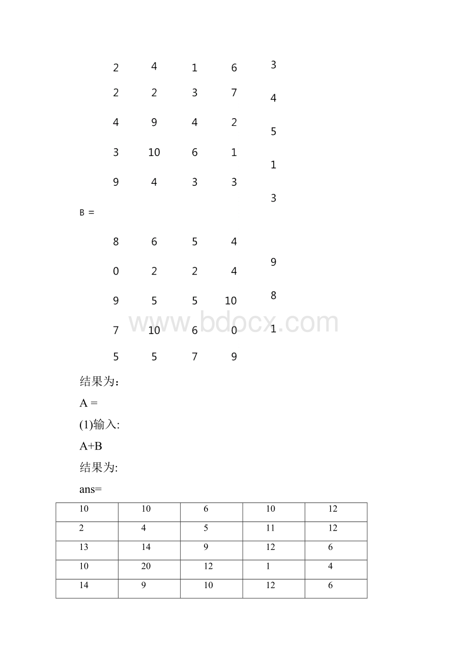 线性代数上机作业题答案.docx_第2页