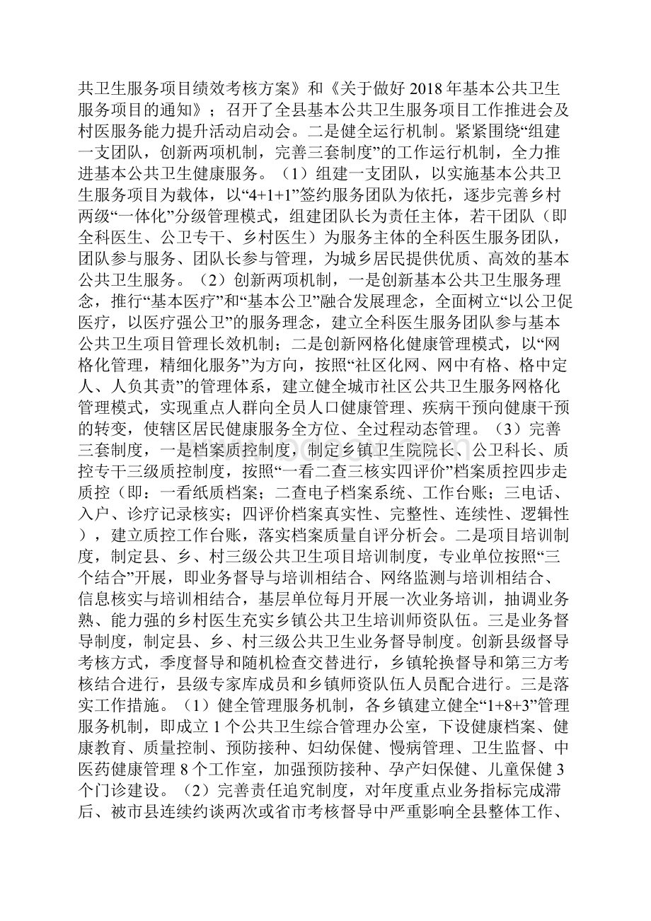 基本公共卫生服务项目绩效评价报告.docx_第2页