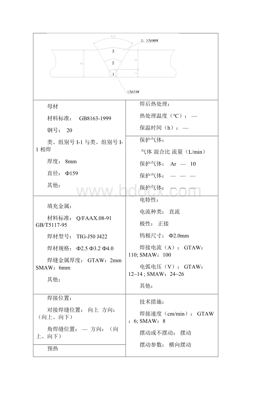 焊接工艺评定报告标准标准20+40.docx_第2页