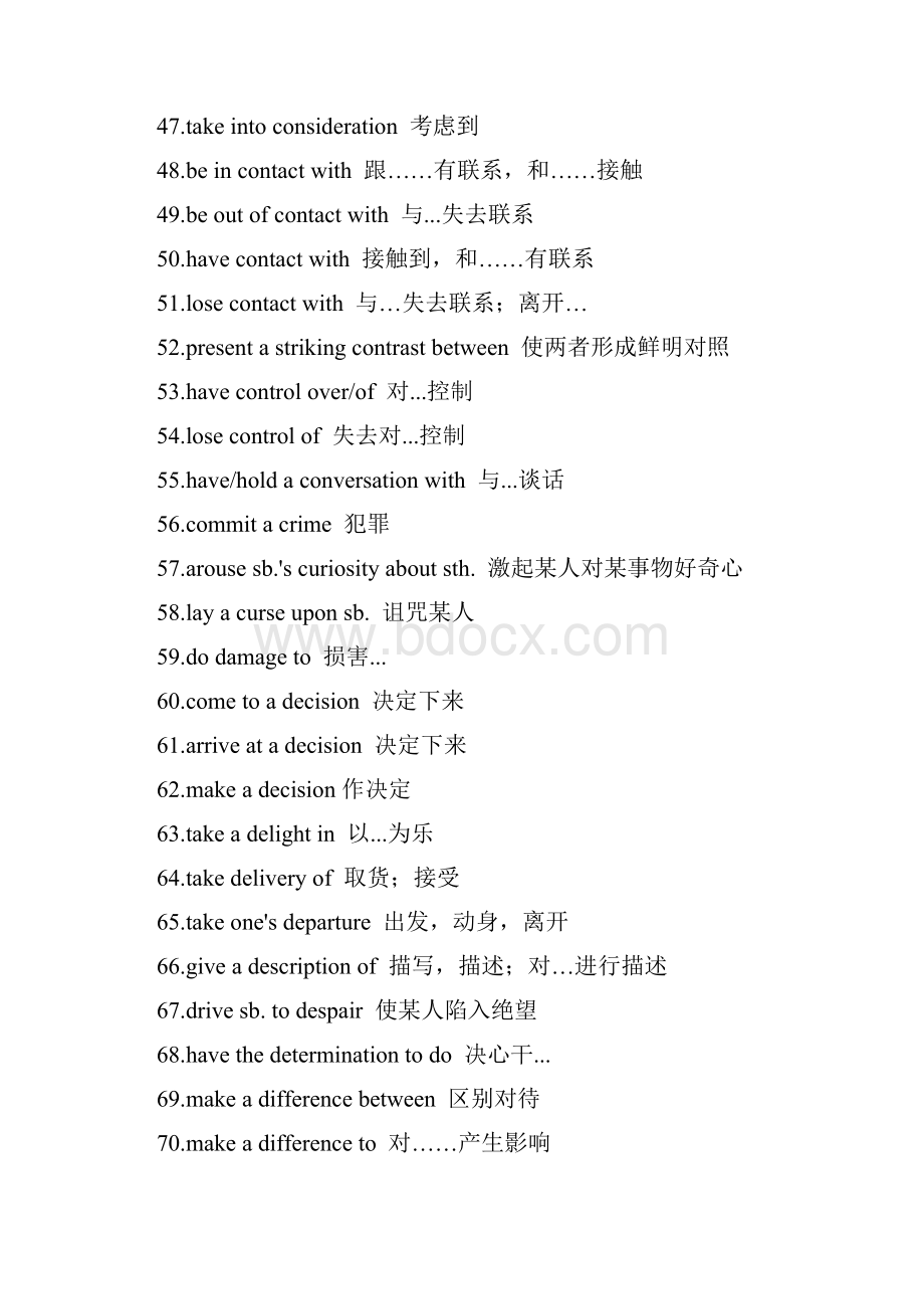 英语46级常用固定搭配.docx_第3页