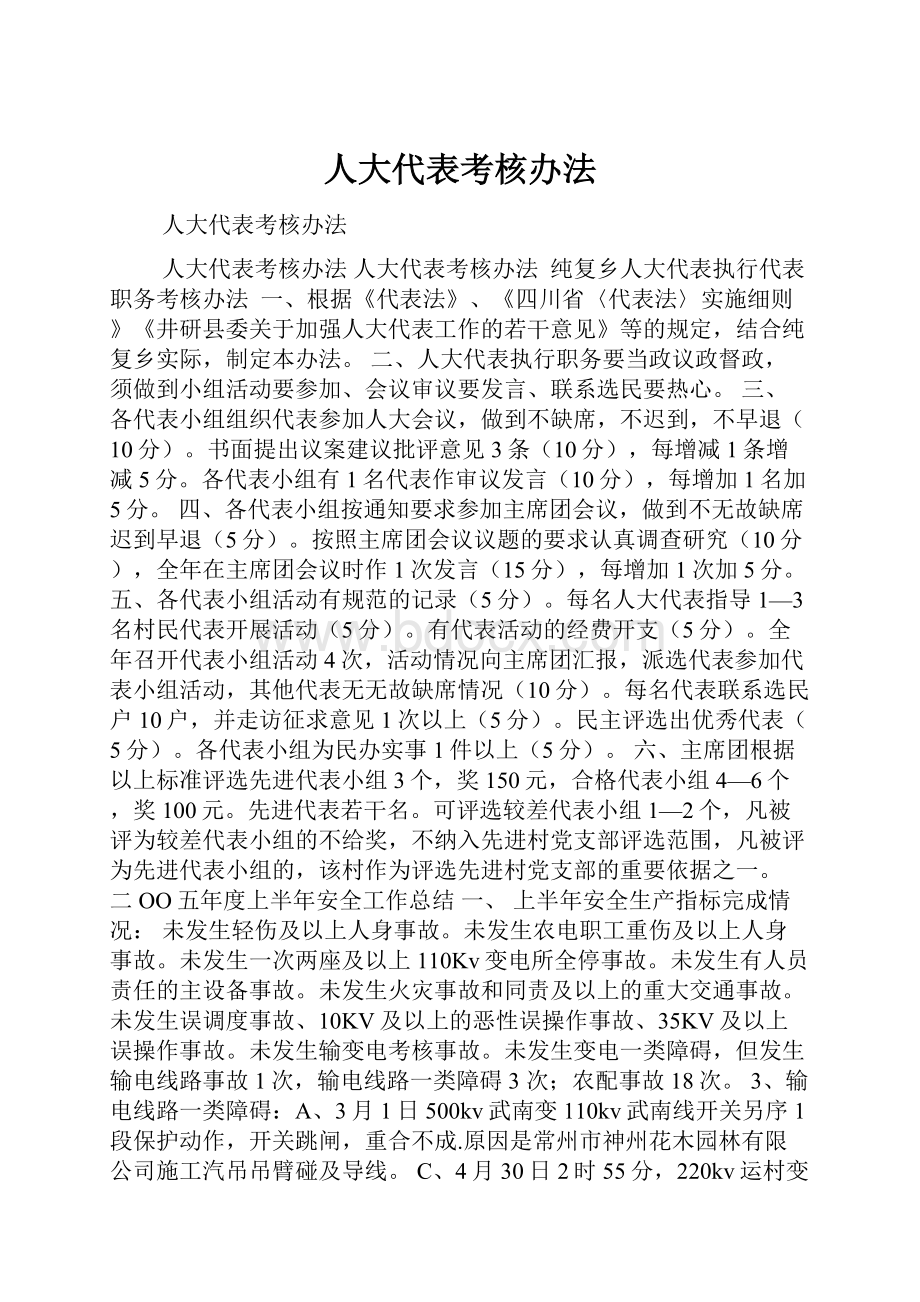 人大代表考核办法.docx_第1页