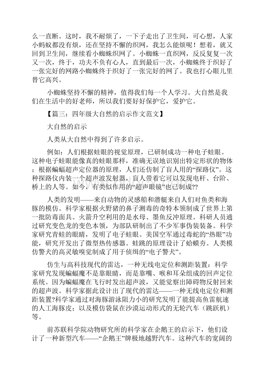 大自然作文之大自然的启示作文300字.docx_第2页