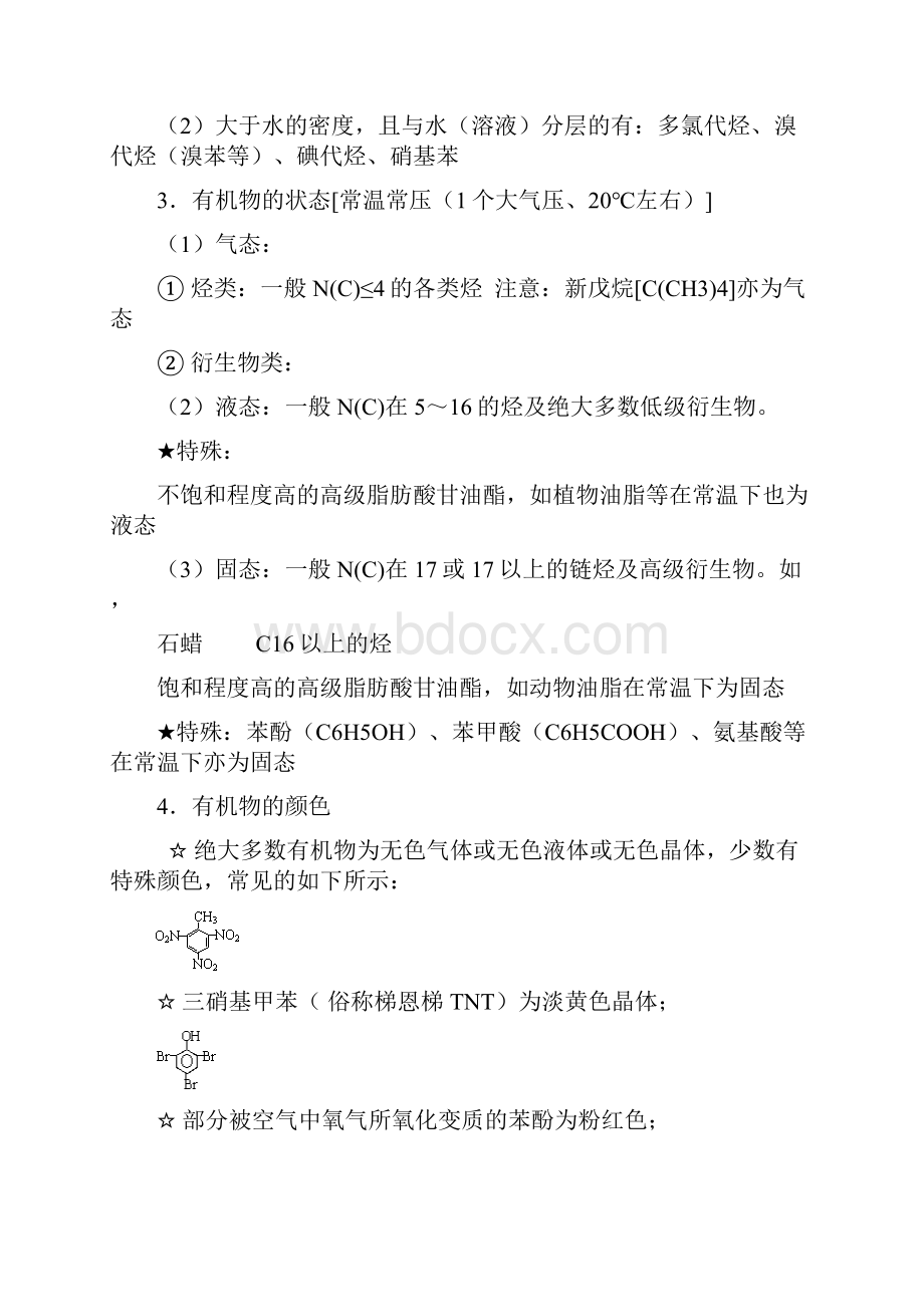 高二化学选修5《有机化学基础》知识点整理.docx_第2页