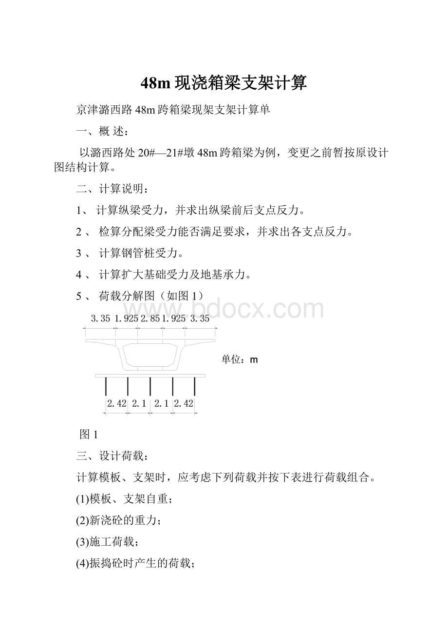 48m现浇箱梁支架计算.docx_第1页