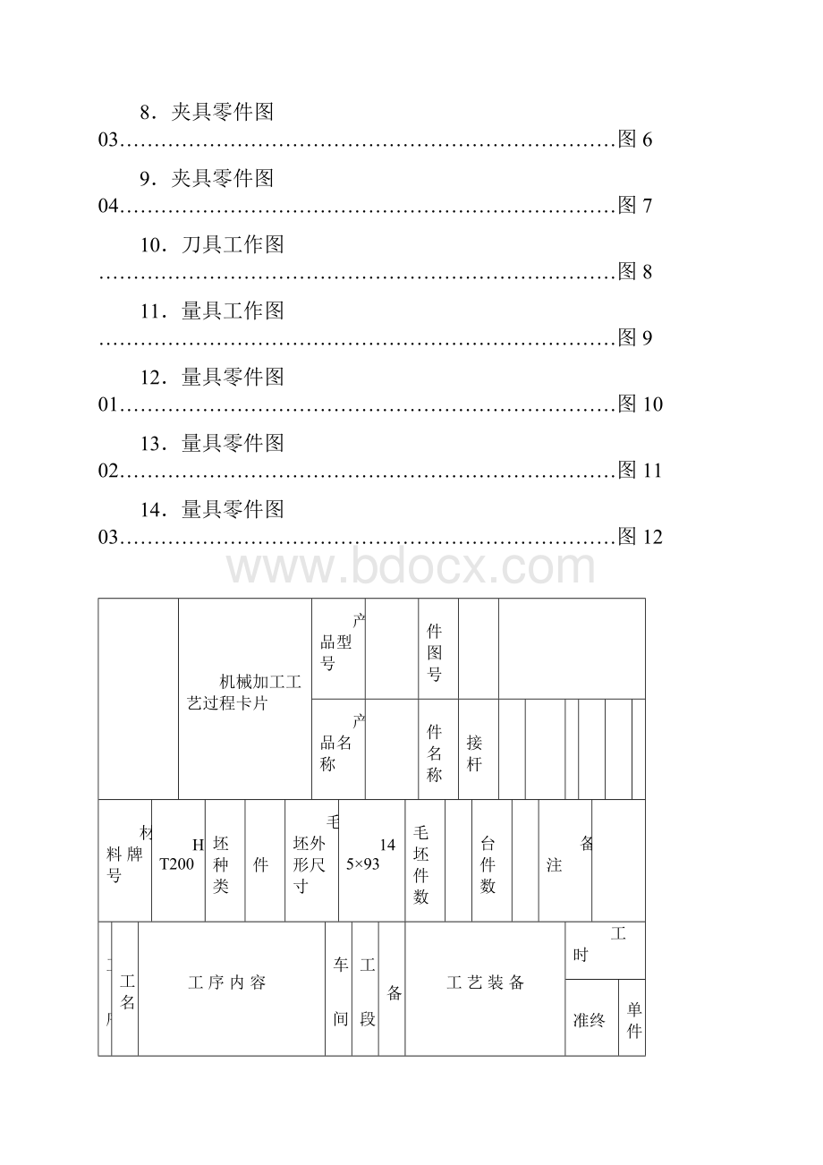 连接杆零件工艺及夹具设计工艺工序卡片.docx_第2页