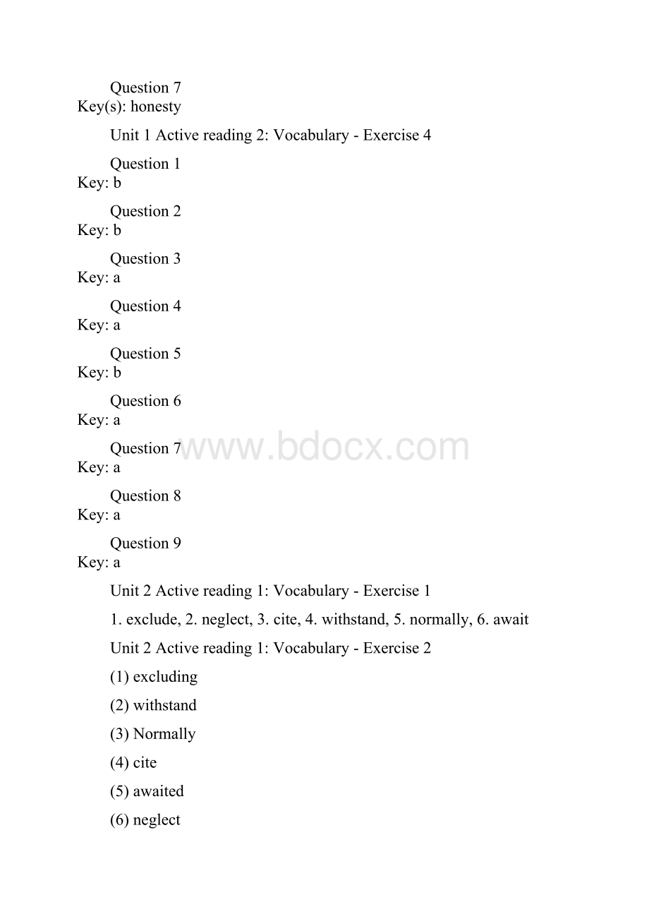 新标准大学英语IV综合Activereading12练习答案.docx_第3页