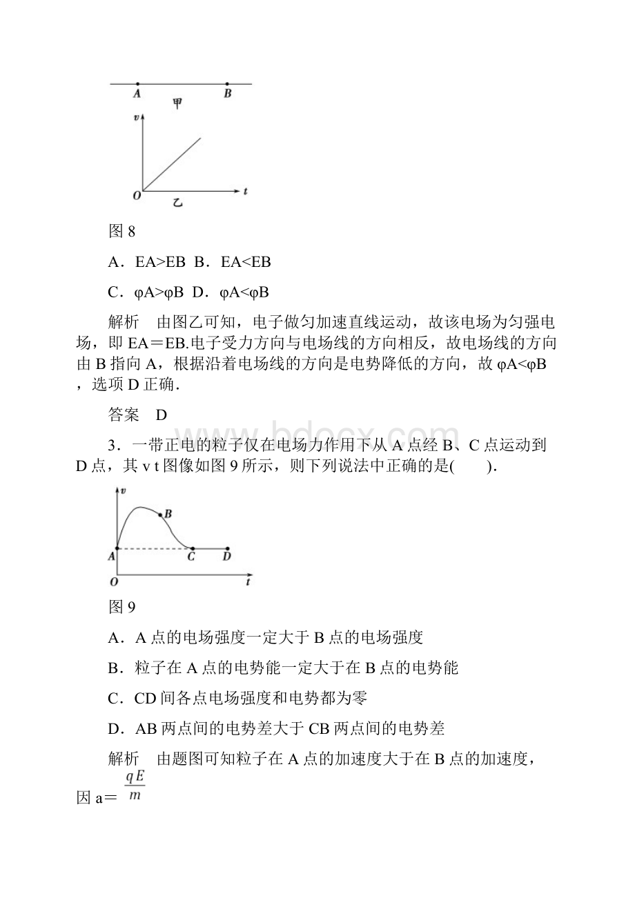 电场中的常见图像问题.docx_第2页