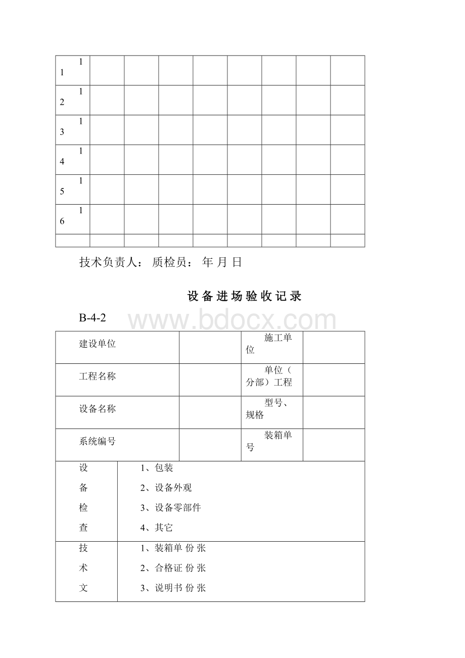 全套建筑工程资料表格通风空调资料.docx_第2页