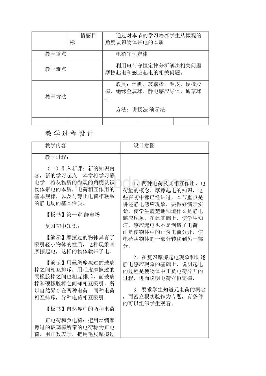 高中物理选修31集体备课教案.docx_第2页