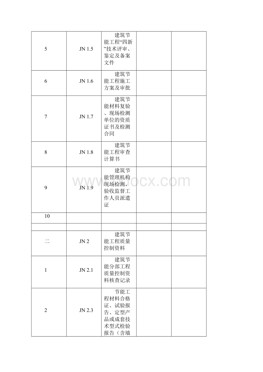 建筑节能工程施工质量验收资料 精品.docx_第2页