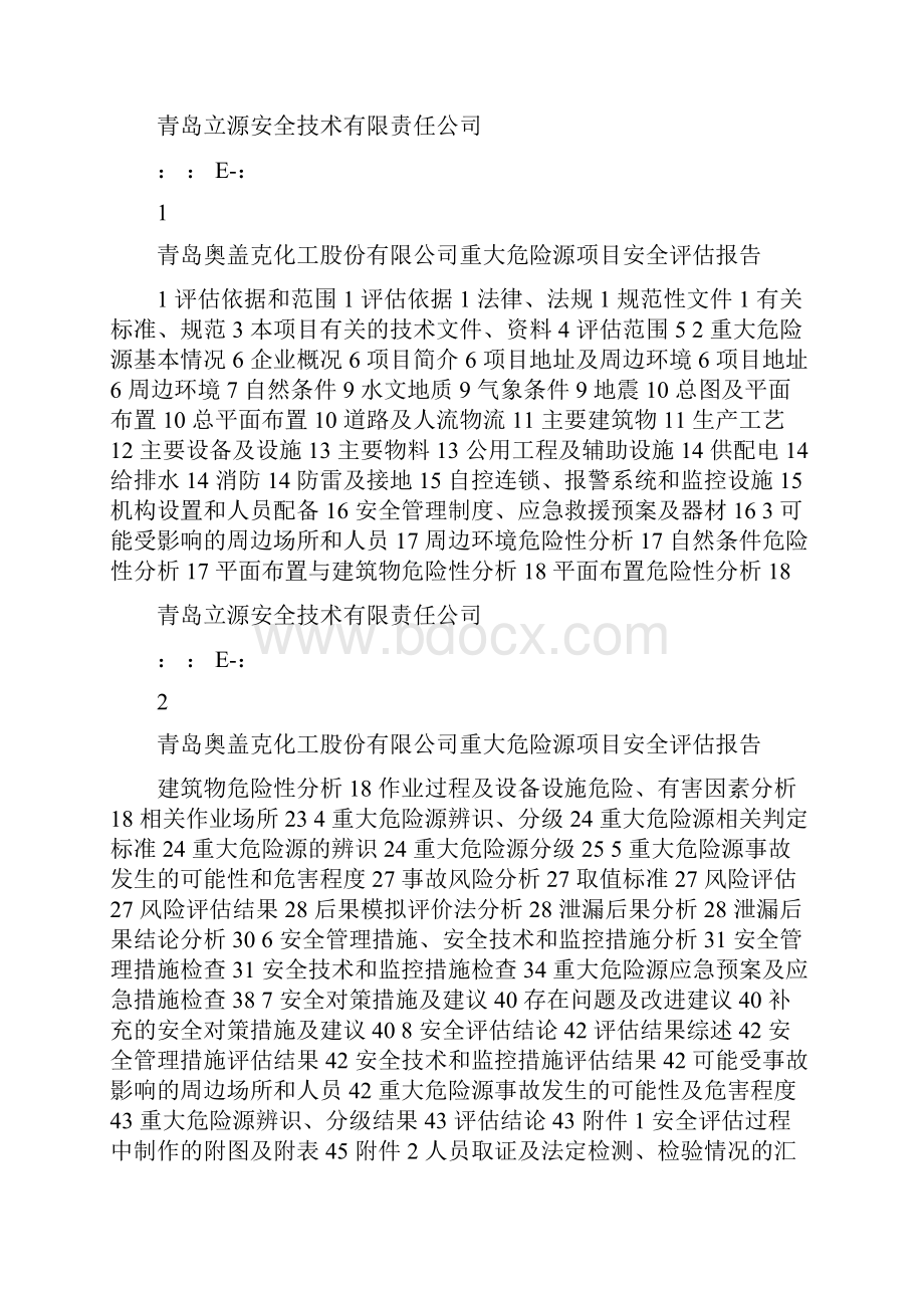 重大危险源安全评估报告.docx_第2页