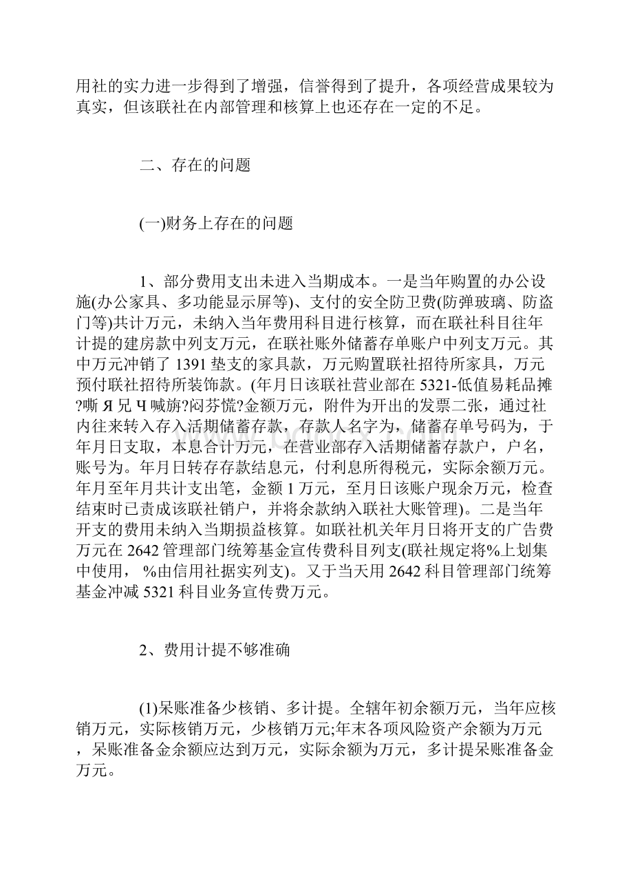 财务检查自查报告.docx_第2页