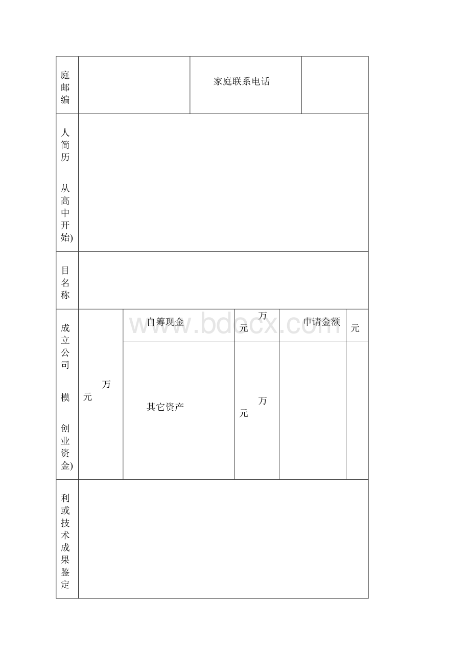 广西师范大学大学生创业基金申请材料.docx_第3页