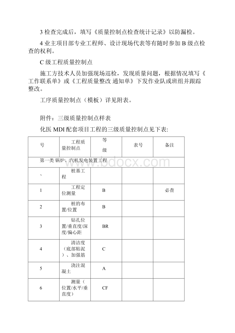 现场质量控制点设置原则及要求.docx_第3页