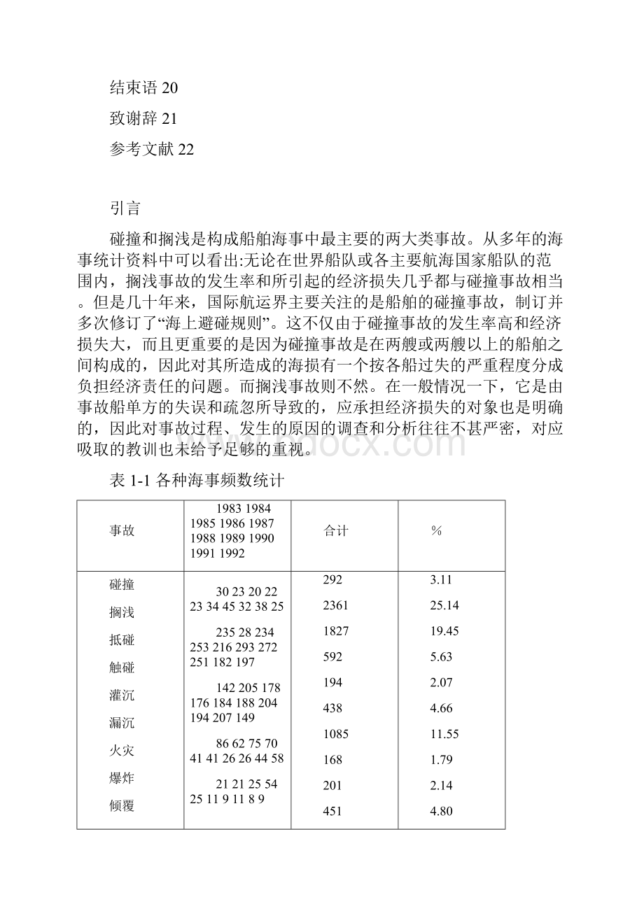 船舶搁浅的成因及预防与应急措施探讨综述.docx_第3页