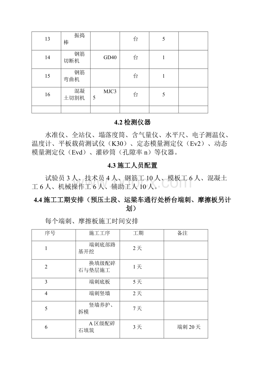 CRTSⅡ型板式无碴轨道端刺及摩擦板施工方案.docx_第3页