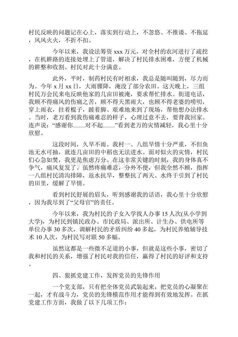 村党支部书记个人工作总结范文.docx_第2页