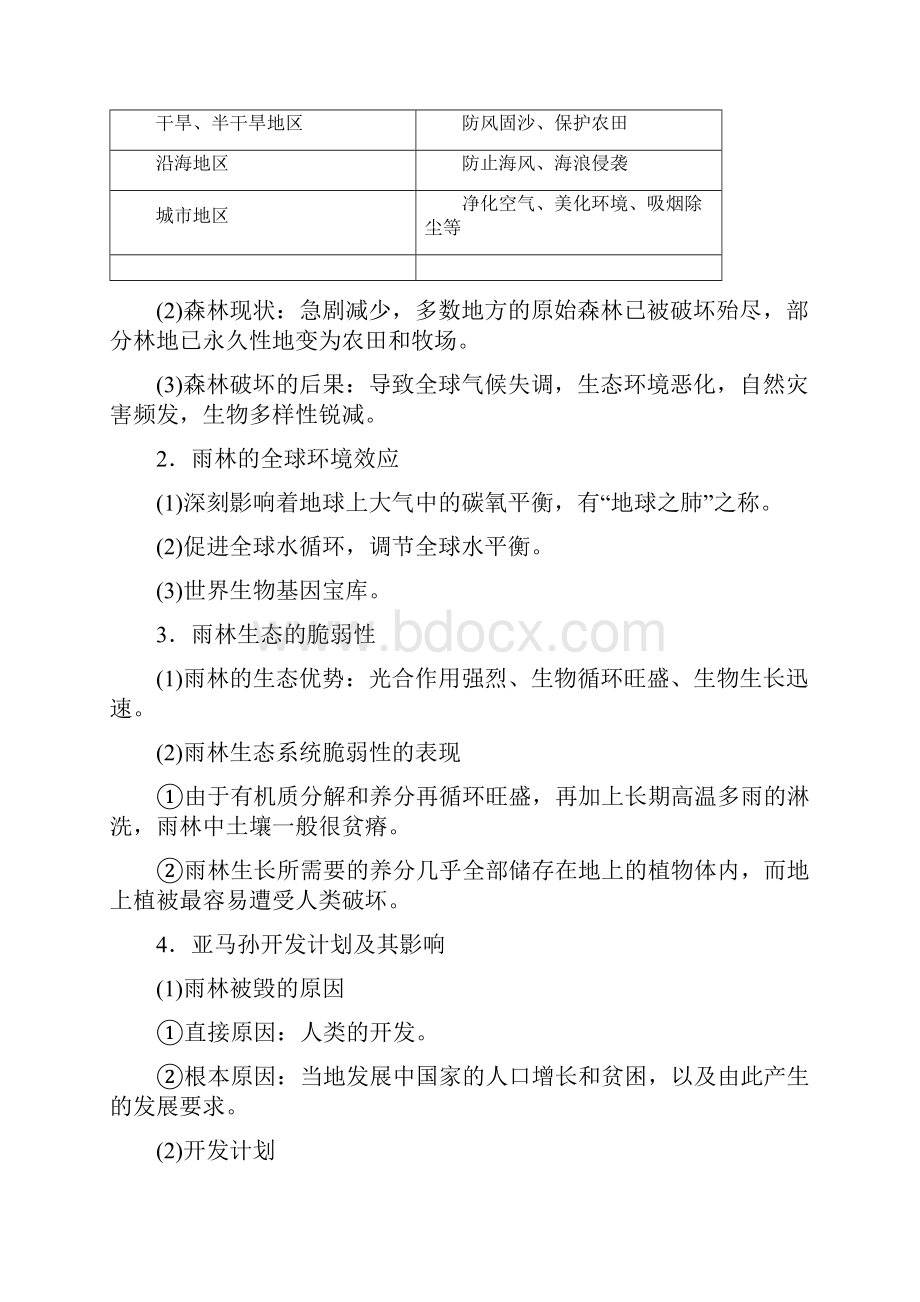 第28讲 森林的开发和保护以亚马孙热带雨林为例精品教育doc.docx_第2页