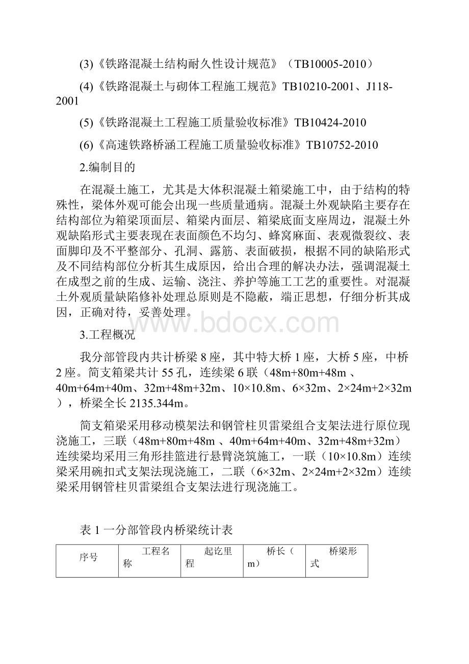 箱梁混凝土外观质量缺陷.docx_第2页