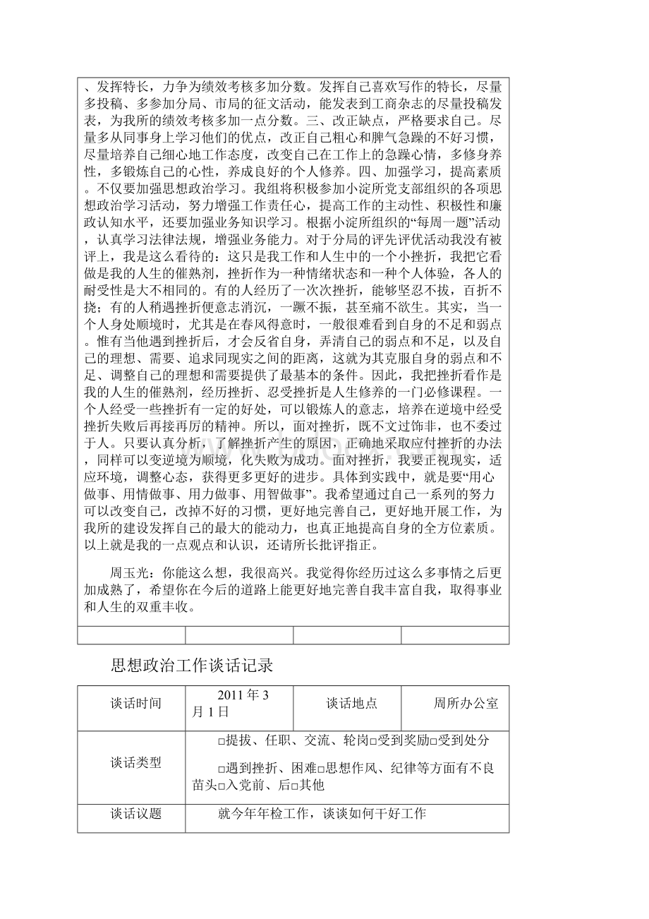 思想政治工作谈话记录.docx_第2页