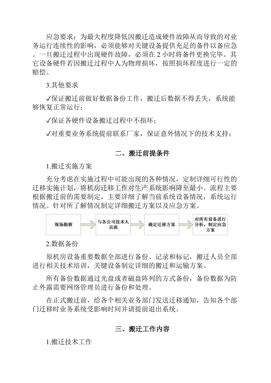 信息中心机房搬迁方案完整资料doc.docx_第2页