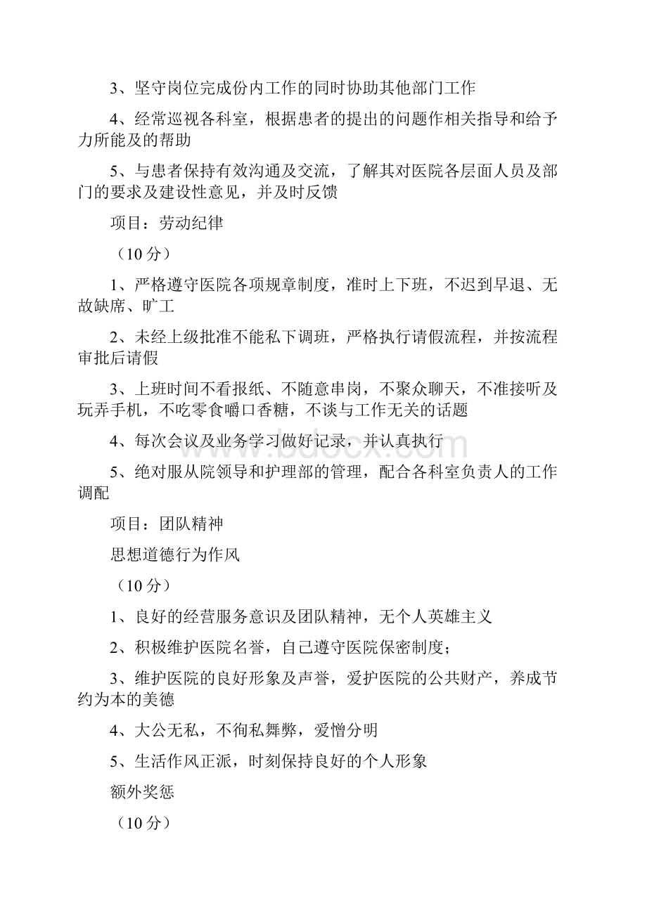 《医院管理考核量化评分标准》.docx_第2页