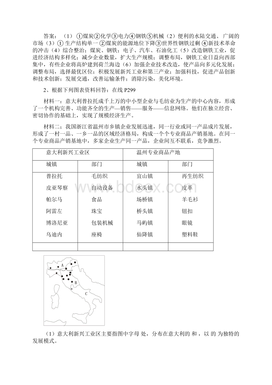 4105sj第三节传统工业区与新兴工业区.docx_第2页