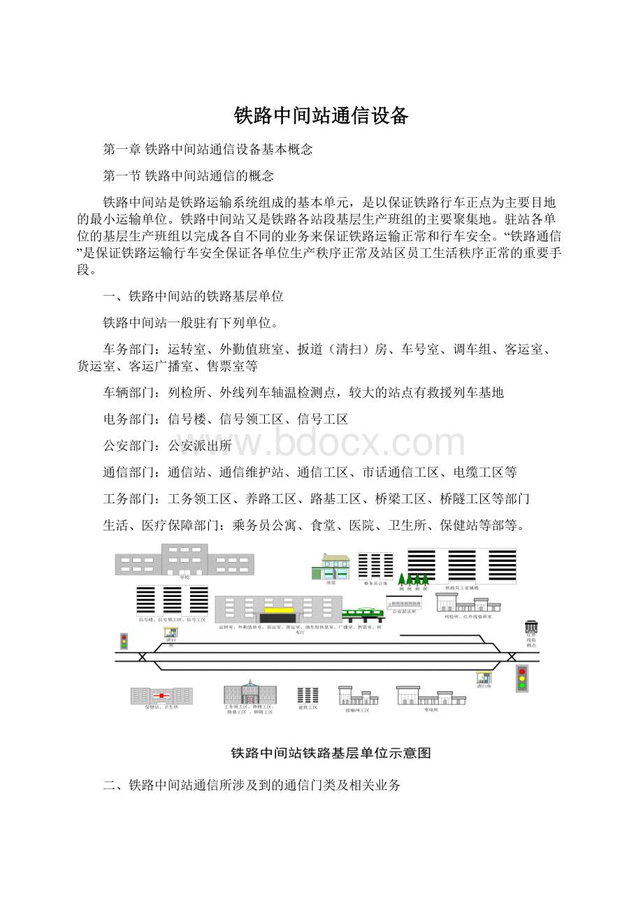 铁路中间站通信设备.docx_第1页