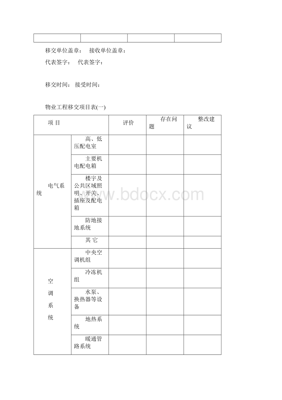 物业工程验收移交项目.docx_第2页