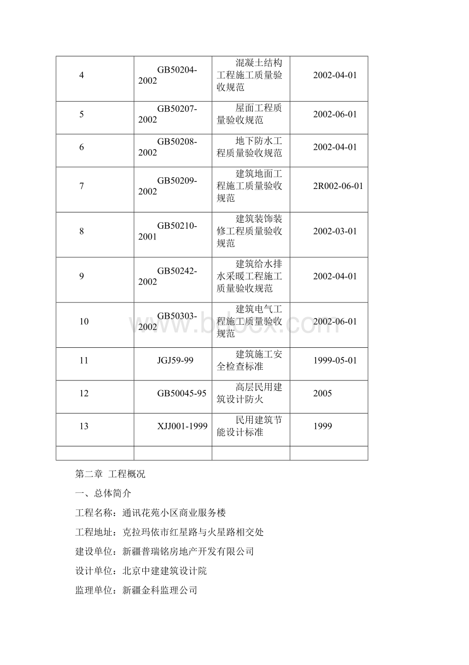 通讯商务楼施工组织设计新.docx_第2页