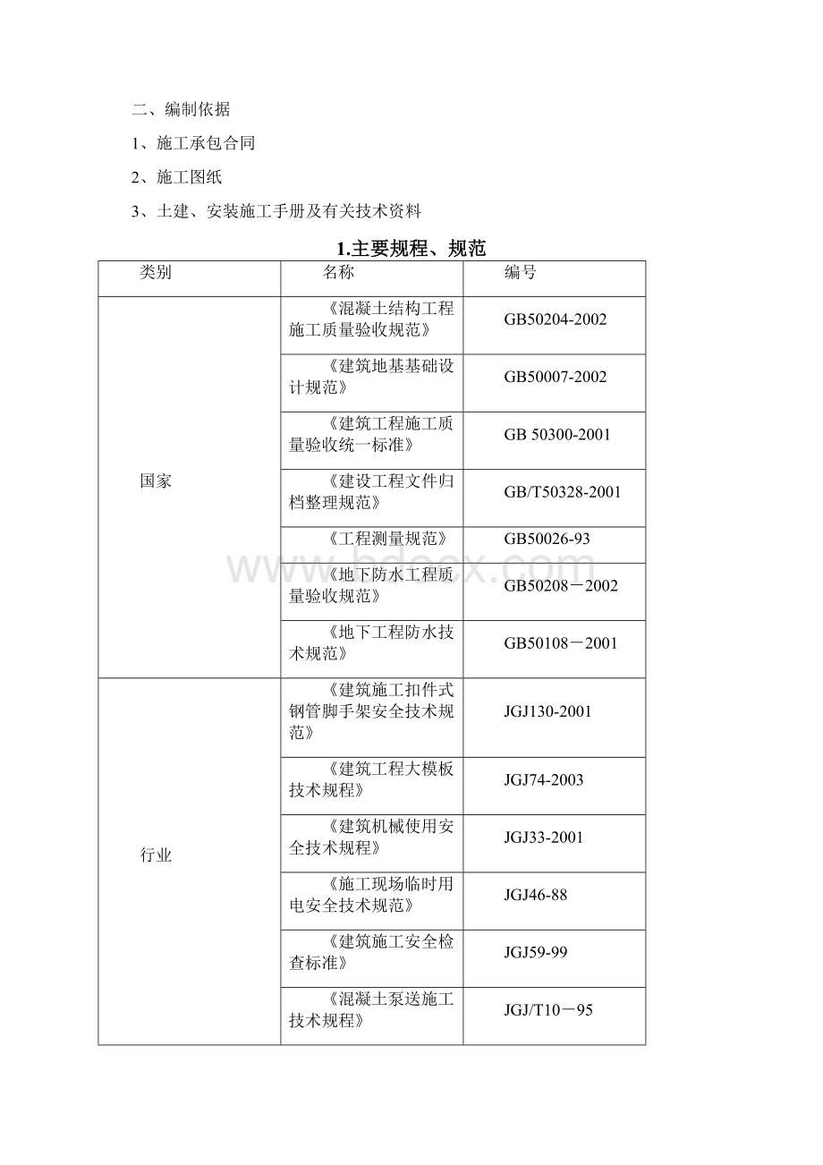 消防水池及泵房施工组织设计.docx_第3页