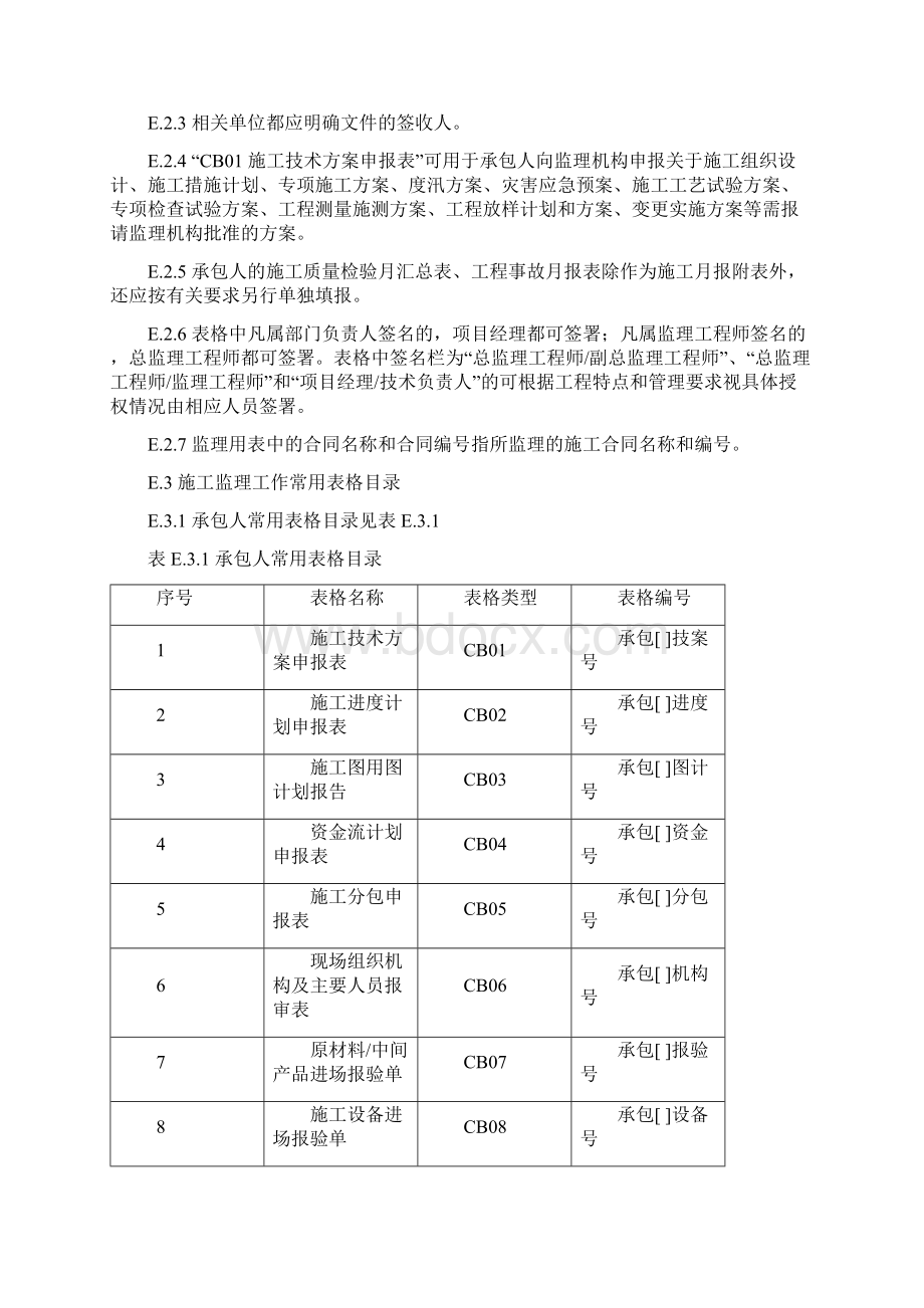 水利工程施工监理全套规范表格全.docx_第2页