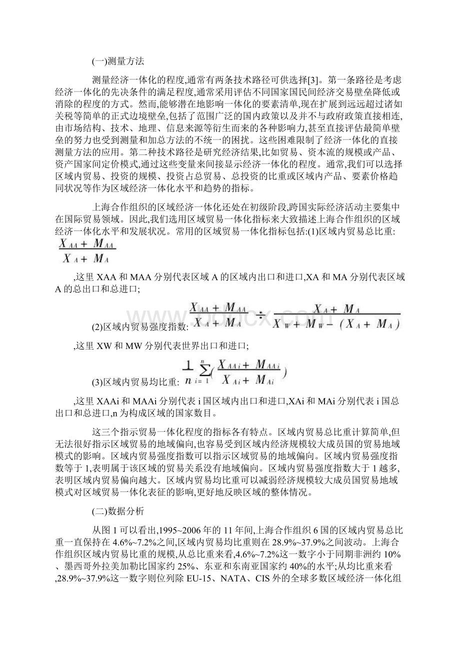 上海合作组织框架下的区域经济一体化.docx_第2页