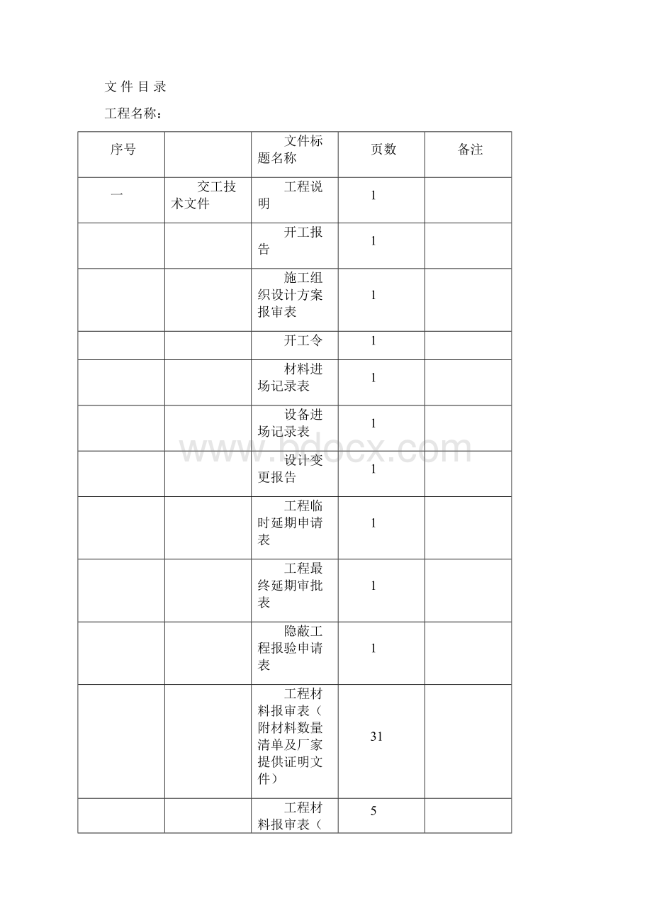 综合布线工程竣工资料验收表格.docx_第2页