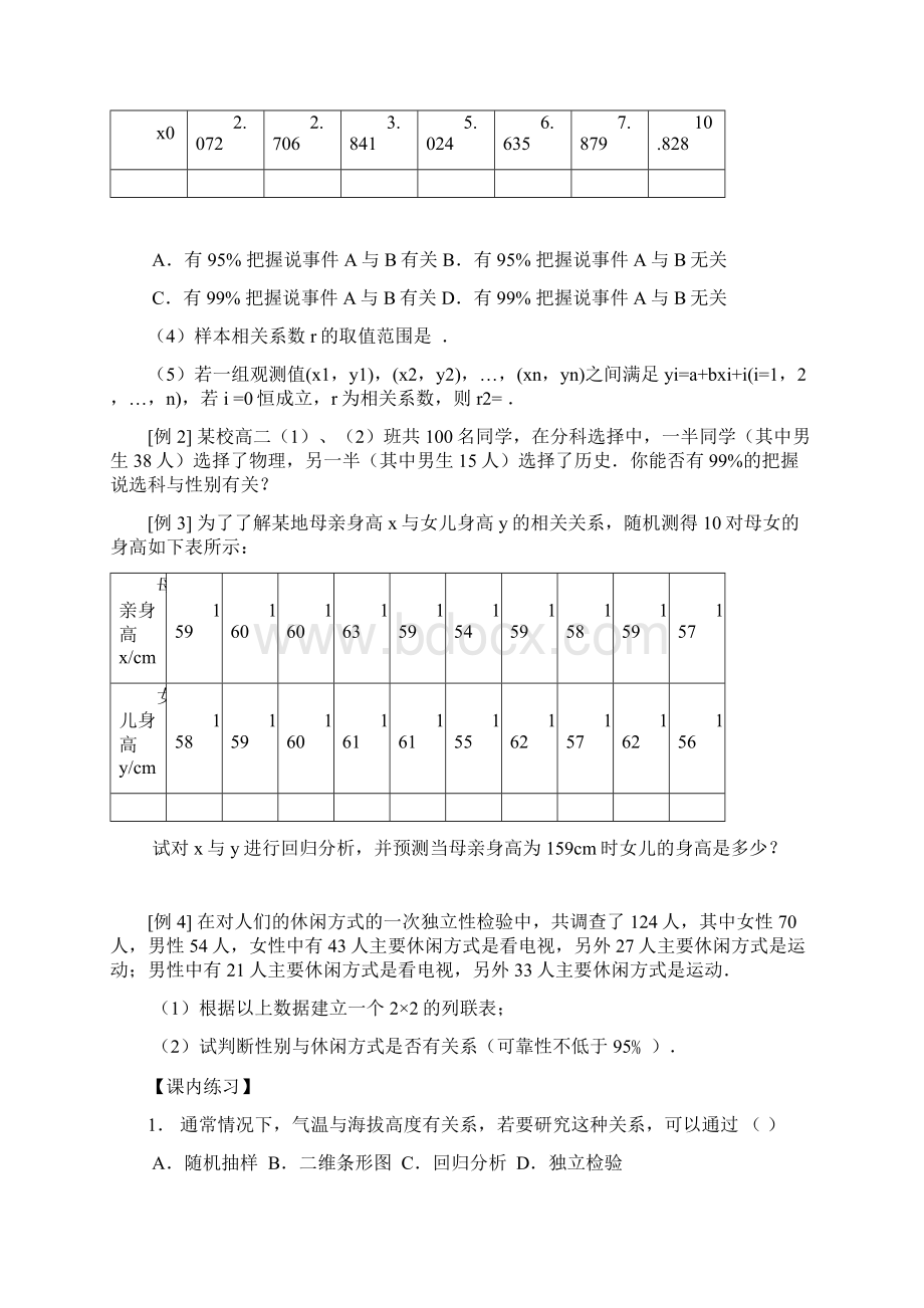 高考数学一轮复习共87节19统计案例.docx_第2页