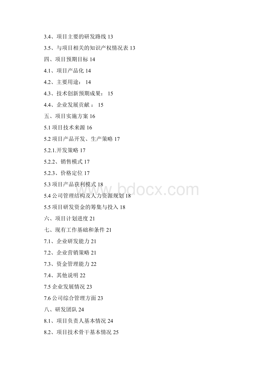 项目可行性研究报告范本.docx_第2页