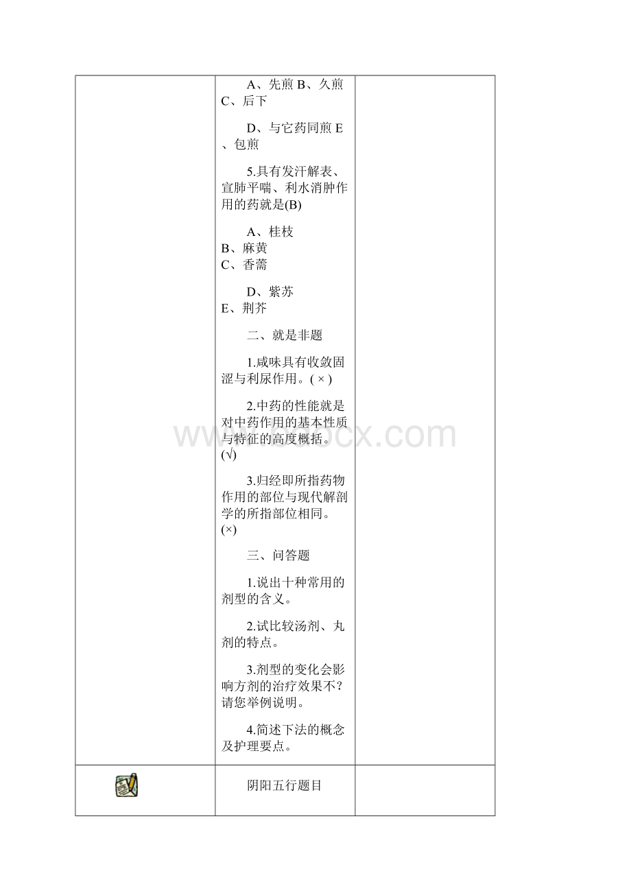 中医护理学练习题.docx_第3页